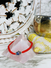 Load image into Gallery viewer, Connected Hamsa adjustable bracelet