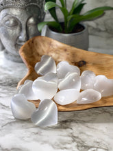 Load image into Gallery viewer, Selenite Heart Shaped Healing Stone