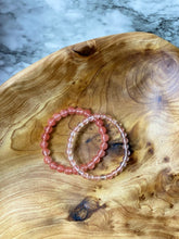 Load image into Gallery viewer, Cherry Quartz beaded bracelet
