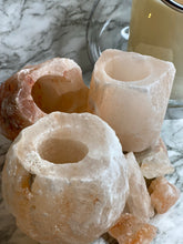 Load image into Gallery viewer, Himalayan Salt Candle Holder
