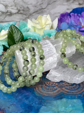 Load image into Gallery viewer, Prehnite Healing Beaded Bracelet
